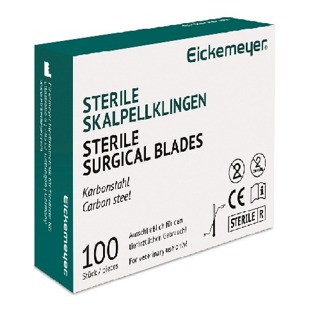 BİSTÜRİ UCU NO:10 STERİL EİCKEMEYER 100 ADET