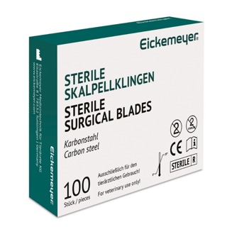 BİSTÜRİ UCU NO:15 STERİL EİCKEMEYER 100 ADET