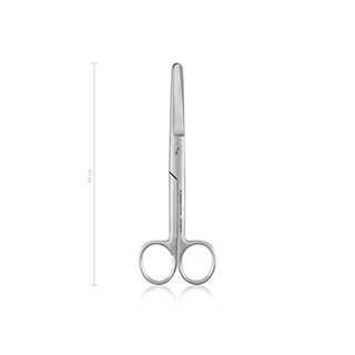 CERRAHİ MAKAS 14 CM EĞRİ K/K EİCKEMEYER